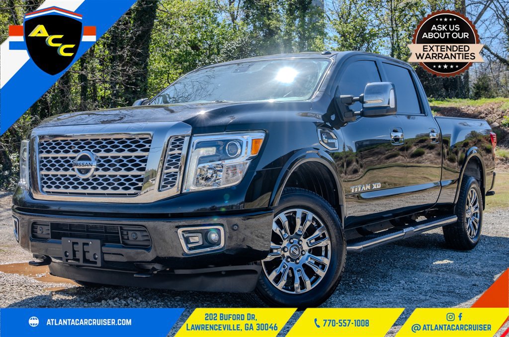 2017 Nissan Titan XD Platinum Reserve Diesel Crew Cab 4x4 SWB's photo
